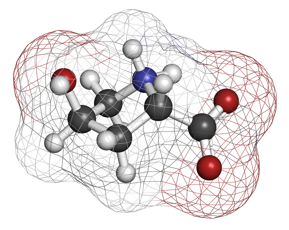Collagen molecule in action