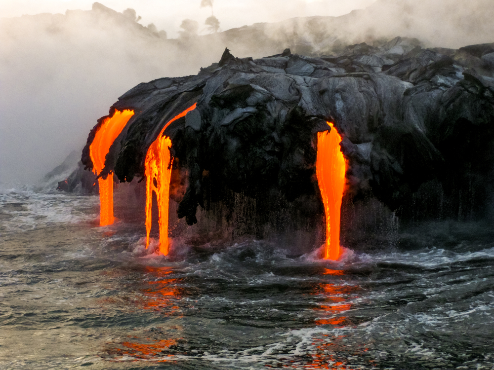 Lava flow