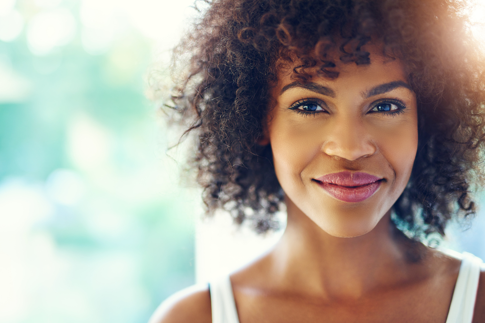 Smiling woman